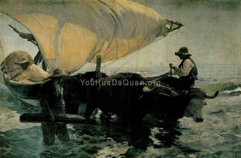 Return from Fishing - 华金·索罗利亚·巴斯蒂达